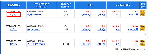 ゴッドモードログイン