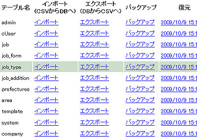 Tool.phpの画面サンプル
