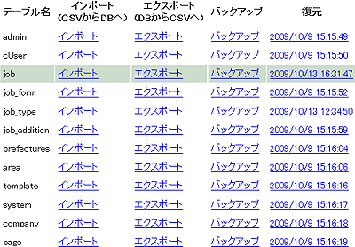 tool.phpからデータの再構築を行う